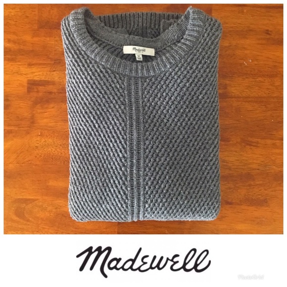 Madewell Sweaters - NWOT Madewell Hexcomb Texture Sweater